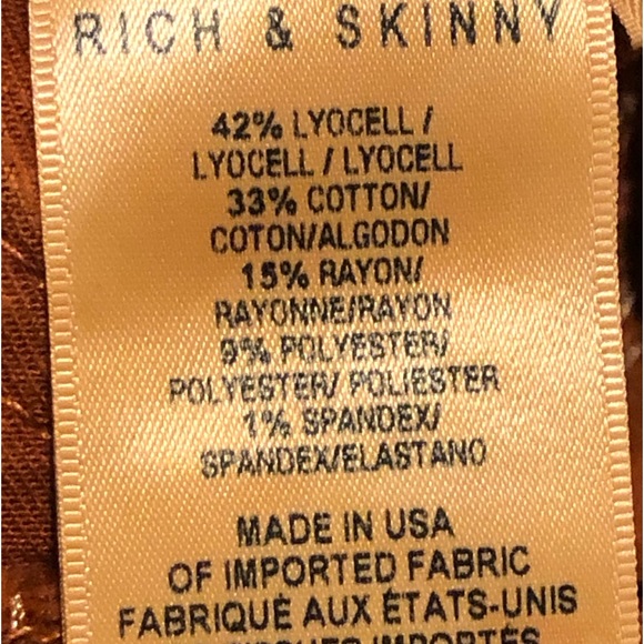 Rich and Skinny Jeans size 26 - Picture 9 of 12